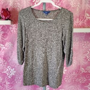 Apt. 9 Charcoal Knit Sweater